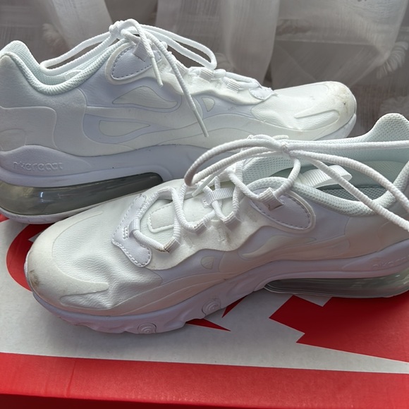 Air Max 270 React GS ‘Triple White’